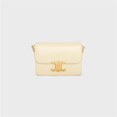 celine yellow satchel|celine triomphe purses.